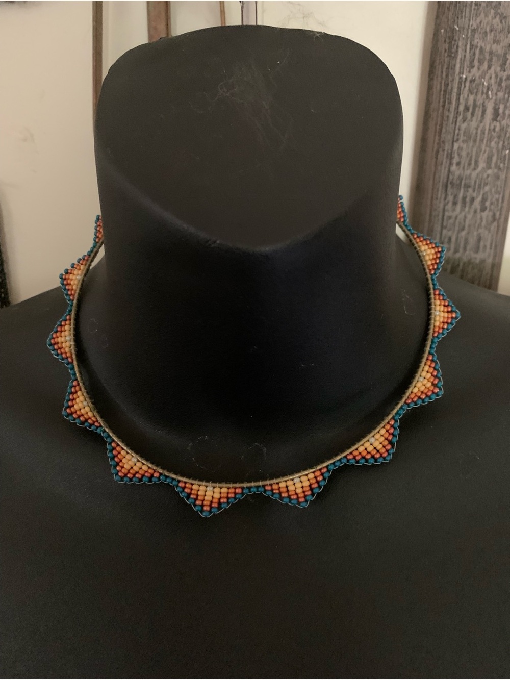 15” Handmade Seed Beaded Neckwires
